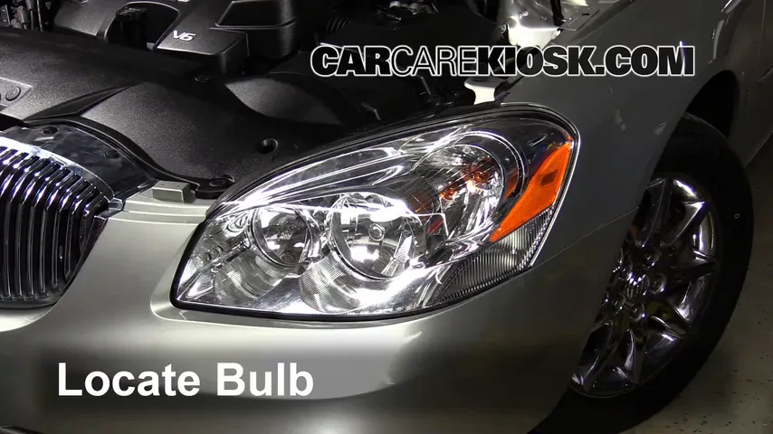 2008 Buick Lucerne CXL 3.8L V6 Luces Luz de estacionamiento (reemplazar foco)